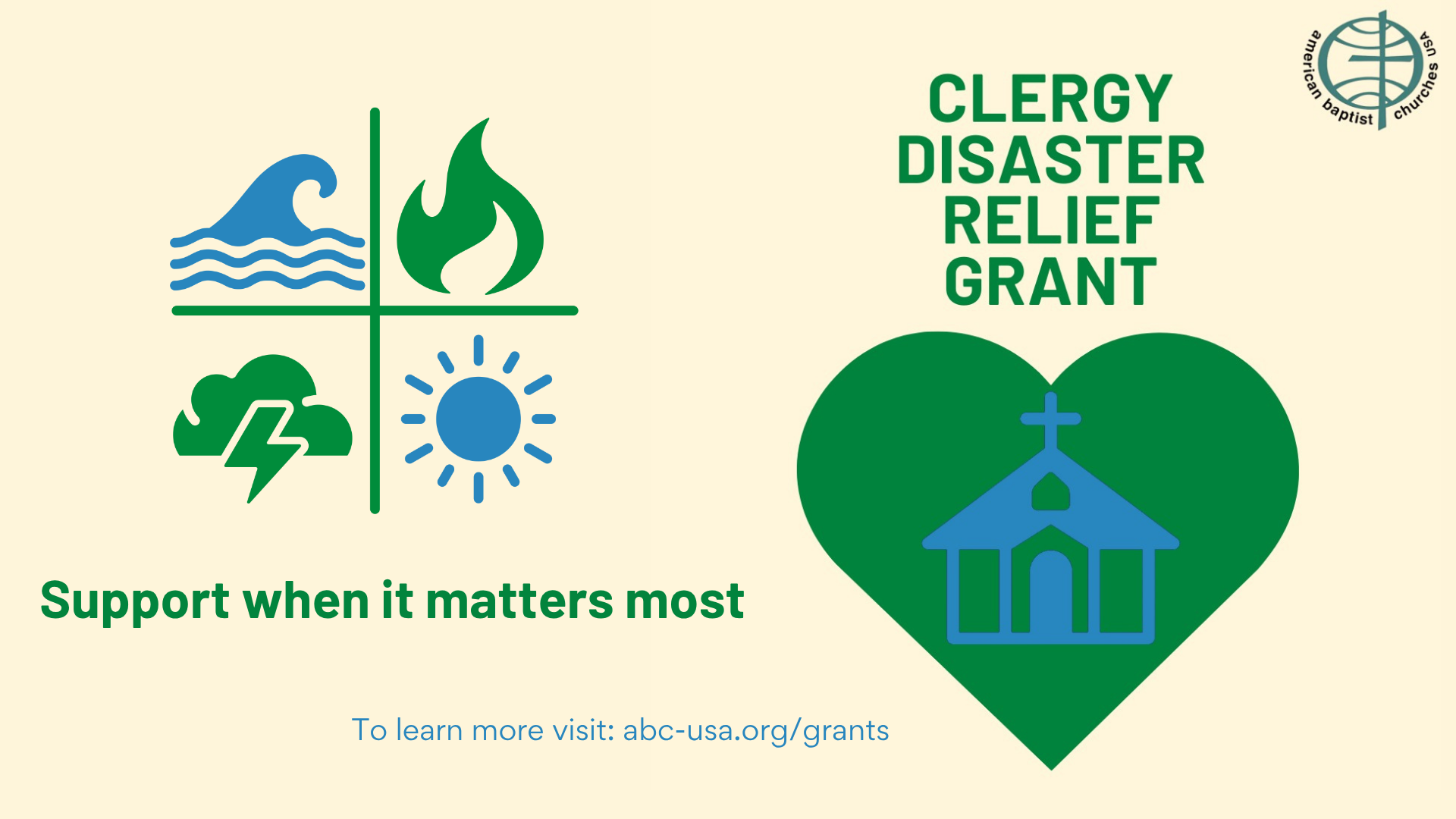 Clergy Disaster Relief Fund