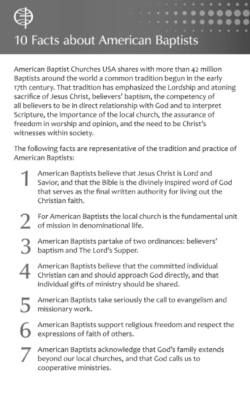 10 Facts About American Baptists (English, grayscale)